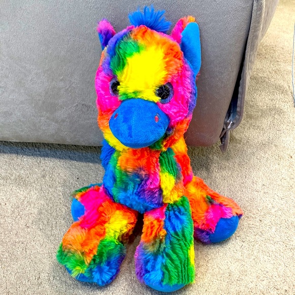 New Adorable Rainbow Unicorn Plush Toy Stuffed Animal ! - Picture 4 of 14